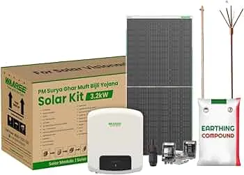 Waaree Residential KIT 3.24 KW 1P DCR